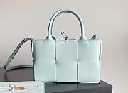 Bottega Veneta Mint Green Candy Acro Bag - 25x16x8cm - 1