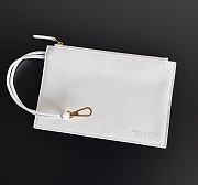 Bottega Veneta White Candy Acro Bag - 25x16x8cm - 5