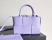 Bottega Veneta Violet Candy Acro Bag - 25x16x8cm - 1