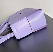 Bottega Veneta Violet Candy Acro Bag - 25x16x8cm - 4