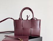 Bottega Veneta Burgundy Candy Acro Bag - 25x16x8cm - 1