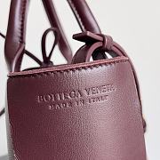 Bottega Veneta Burgundy Candy Acro Bag - 25x16x8cm - 3