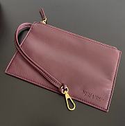 Bottega Veneta Burgundy Candy Acro Bag - 25x16x8cm - 2