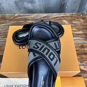 LV Venice Black Slippers - 4