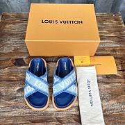 LV Venice Blue Slippers - 1