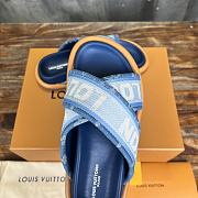 LV Venice Blue Slippers - 3