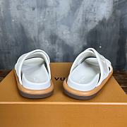 LV Venice White Slippers - 3