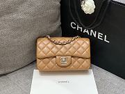 Chanel Mini Classic Caramel Handbag 20cm - 1