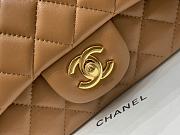 Chanel Mini Classic Caramel Handbag Gold Hardware 20cm - 4