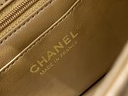 Chanel Mini Classic Caramel Handbag Gold Hardware 20cm - 3