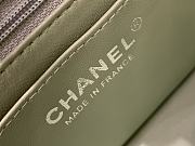 Chanel Mini Classic Mint Handbag 20cm - 5