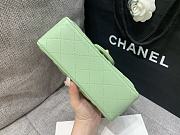 Chanel Mini Classic Mint Handbag 20cm - 3