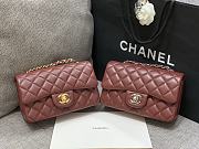 Chanel Mini Classic Brown Handbag 20cm - 3