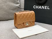 Chanel Mini Classic Caramel Caviar Handbag 17cm - 5