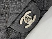 Chanel Mini Classic Black Caviar Handbag 17cm - 4