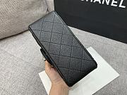 Chanel Mini Classic Black Caviar Handbag 17cm - 3