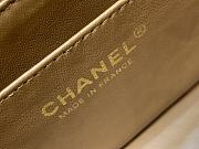 Chanel Mini Classic Caramel Lambskin Caviar Handbag 17cm - 5