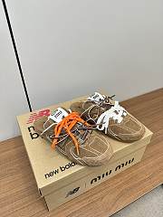 Miumiu x New Balance Brown Sandals - 1