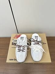 Miumiu x New Balance White Sandals - 1