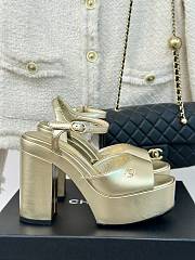 Chanel Gold High Heels - 1