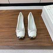 Alexander McQueen White Ballet Flats - 1