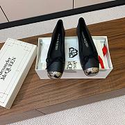 Alexander McQueen Black Ballet Flats - 4