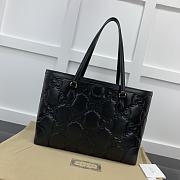 Gucci Mattelasse Black Medium Tote - 38x28x14cm - 4