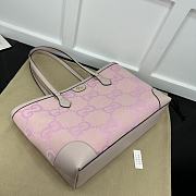 Gucci Ophidia Jumbo Medium Pink Tote Bag - 38x28x14cm - 5