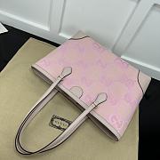 Gucci Ophidia Jumbo Medium Pink Tote Bag - 38x28x14cm - 2