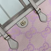 Gucci Ophidia Jumbo Medium Pink Tote Bag - 38x28x14cm - 3