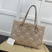 Gucci Ophidia Jumbo GG Medium Beige Tote Bag - 38x28x14cm - 1