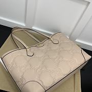 Gucci Ophidia Jumbo GG Medium Beige Tote Bag - 38x28x14cm - 5