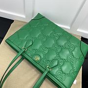 Gucci Ophidia Jumbo Medium Green Tote Bag - 38x28x14cm - 5