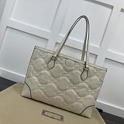 Gucci Ophidia Jumbo Medium White Tote Bag - 38x28x14cm - 5