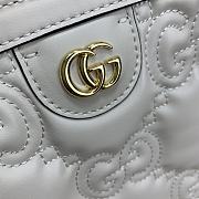 Gucci Ophidia Jumbo Medium White Tote Bag - 38x28x14cm - 3