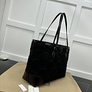 Gucci Ophidia Jumbo Full Black Tote Bag - 38x28x14cm - 5