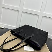 Gucci Ophidia Jumbo Full Black Tote Bag - 38x28x14cm - 4