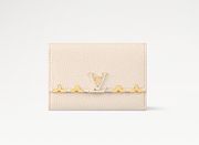 Louis Vuitton M11363 Portefeuil Capucines Compact Cream Wallet - 13.5x9.5x3cm - 1