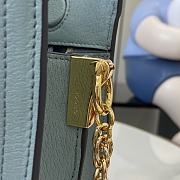 Gucci Ophidia GG Small Shoulder Bag 'Blue' - 26x17.5x8cm - 4