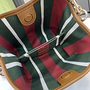 Gucci Ophidia GG Pattern Clothing Bucket Bag - 20.5x18x11cm - 4