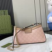 Gucci Padlock GG Pink Shoulder Bag - 26.5x13.5x4.5cm - 4