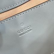 Gucci Padlock GG Blue Shoulder Bag - 26.5x13.5x4.5cm - 2