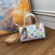 Louis Vuitton M92645 Mini Speedy White - 15x10x8cm - 1