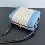 Bottega Veneta Small Loop Blue Camera Bag - 22x15.5x9cm - 2