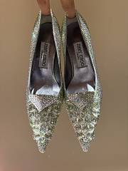 Jimmy Choo Sliver Stones High Heels - 1