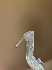 Jimmy Choo Sliver Stones High Heels - 4