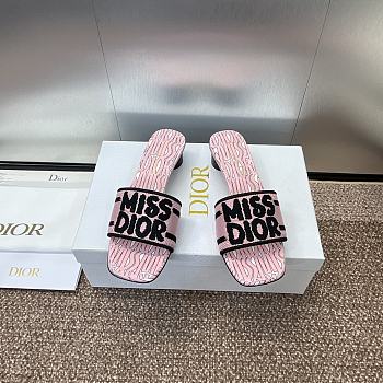 Miss Dior Pink Sandals