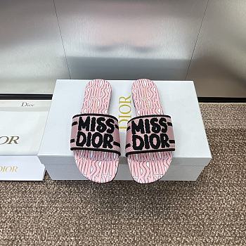 Miss Dior Pink Slippers