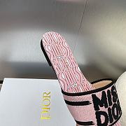 Miss Dior Pink Slippers - 3