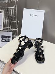 Celine Black Sandals - 2